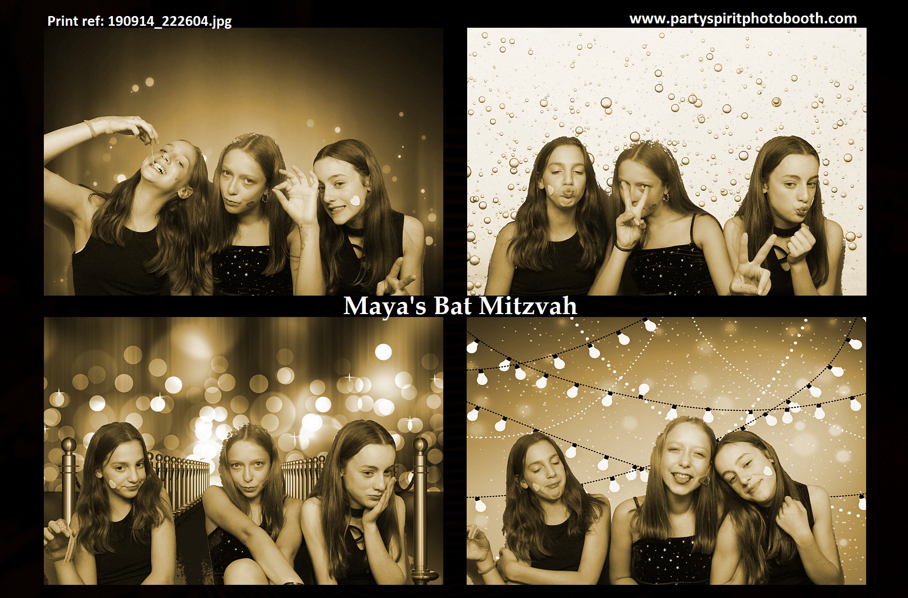 Maya's Bat Mitzvah | View more photos from the event at gallery.partyspiritphotobooth.com/u/PartySpiritPhotoBooth/Mayas-Bat-Mitzvah